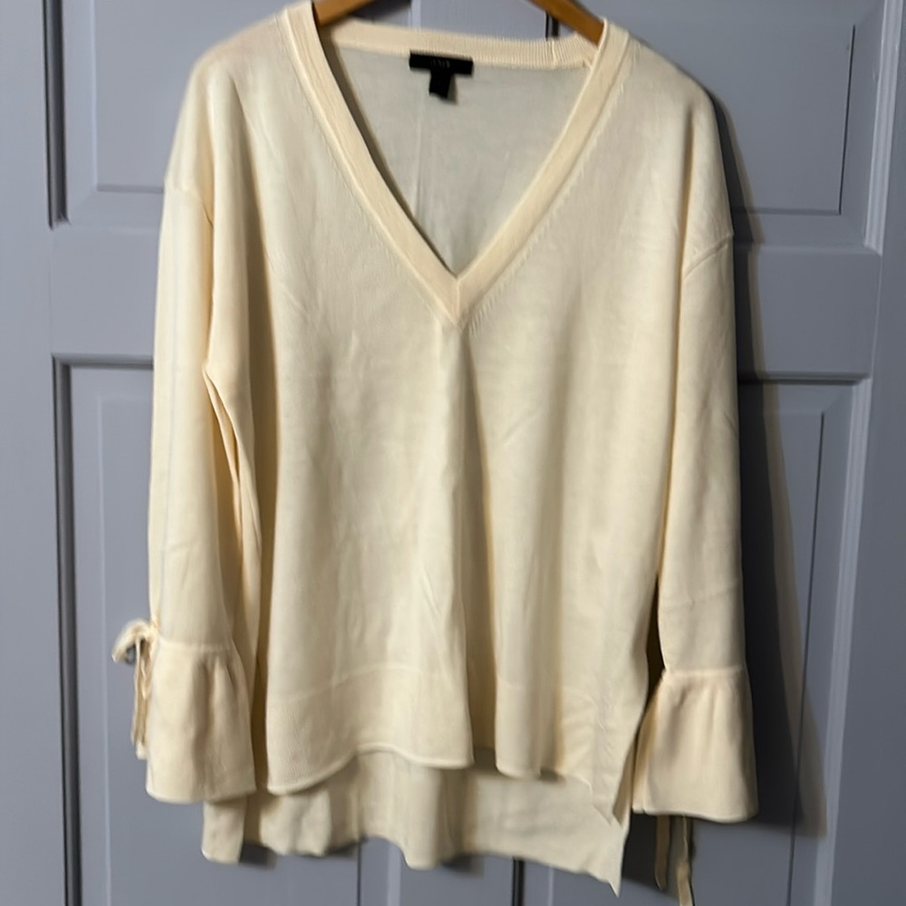 J Crew V Neck Long Sleeve Sweater